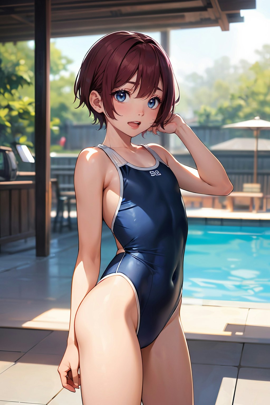 スク水な女の子？