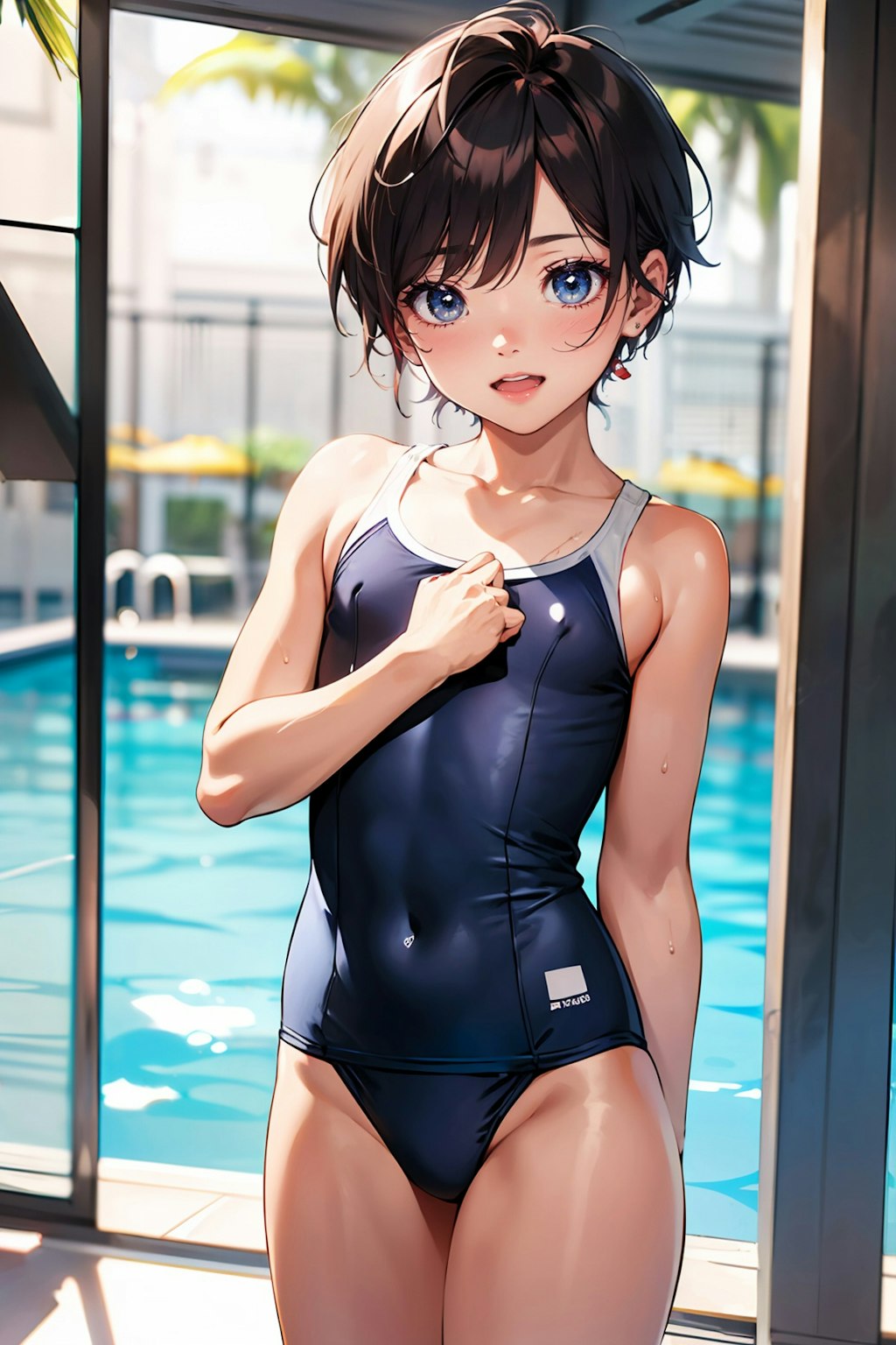 スク水な女の子？