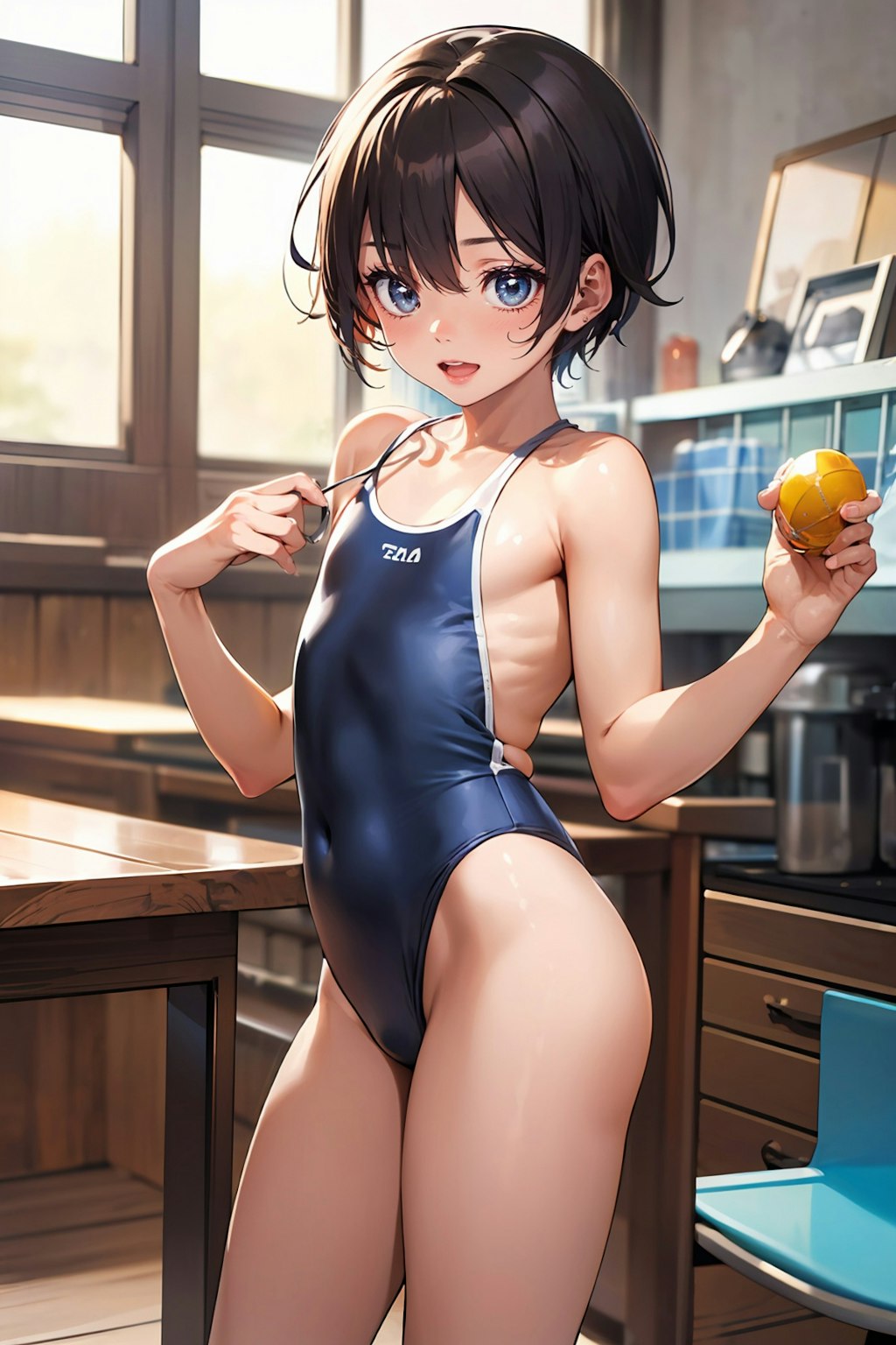 スク水な女の子？