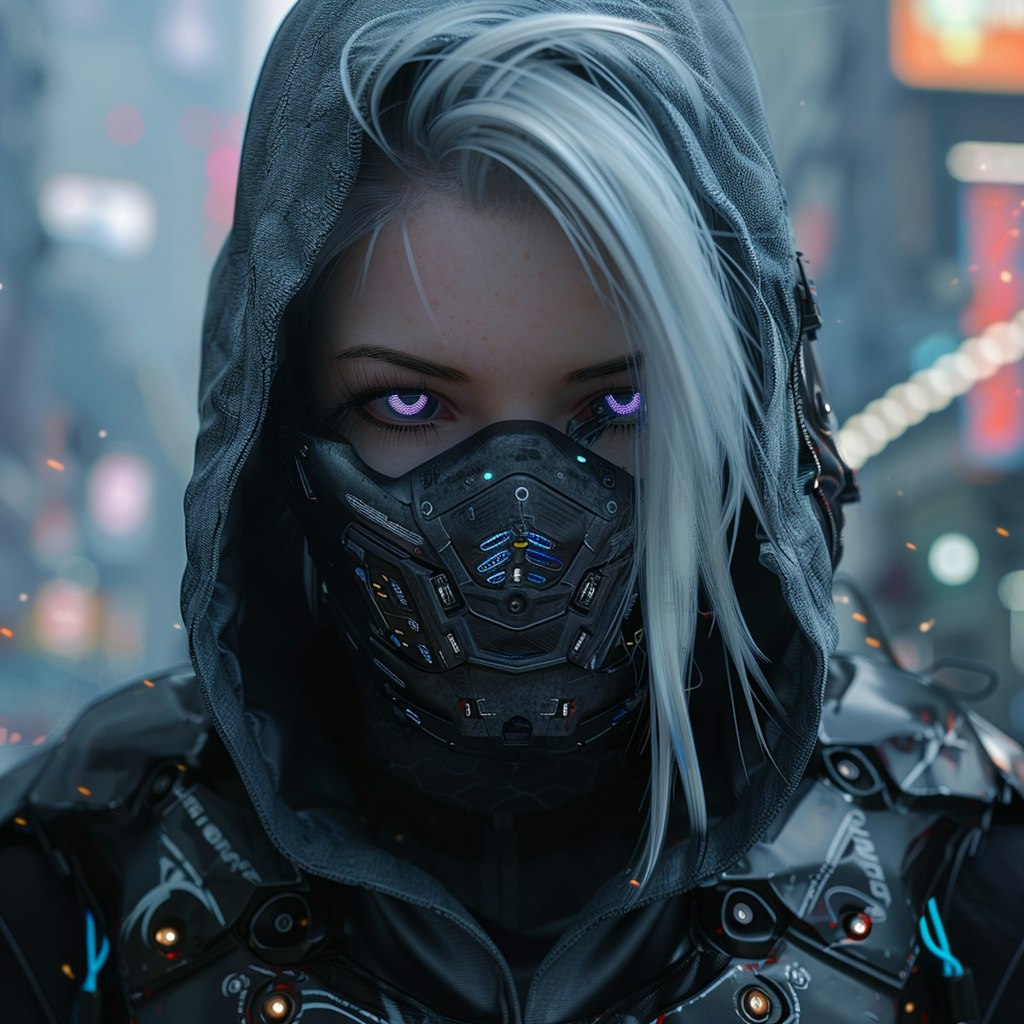 cyberpunk girl