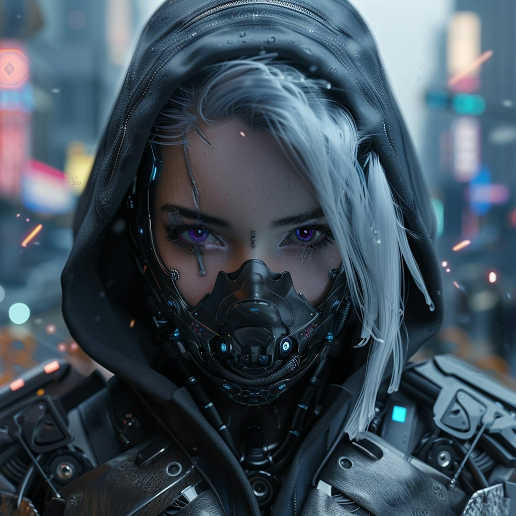 cyberpunk girl