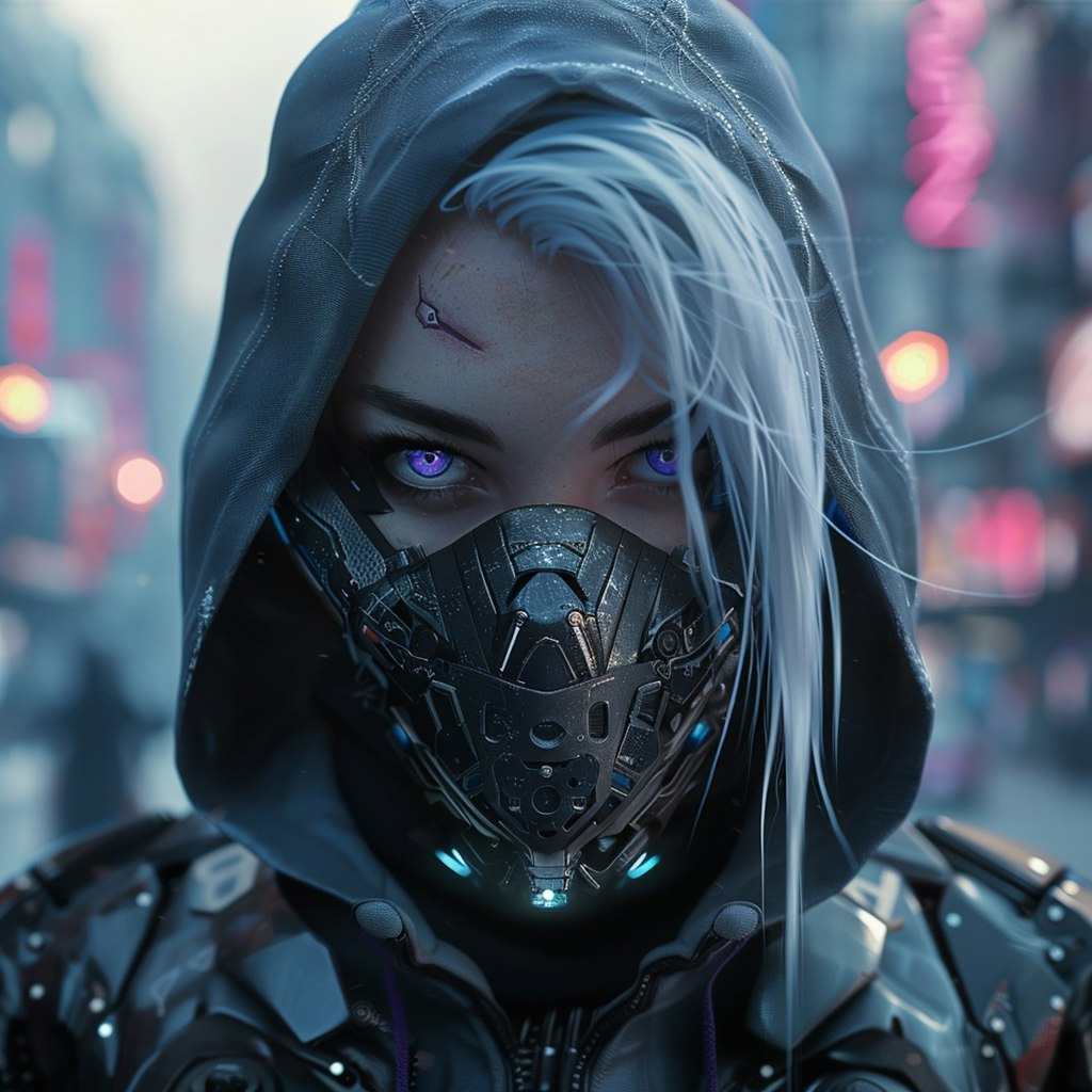 cyberpunk girl