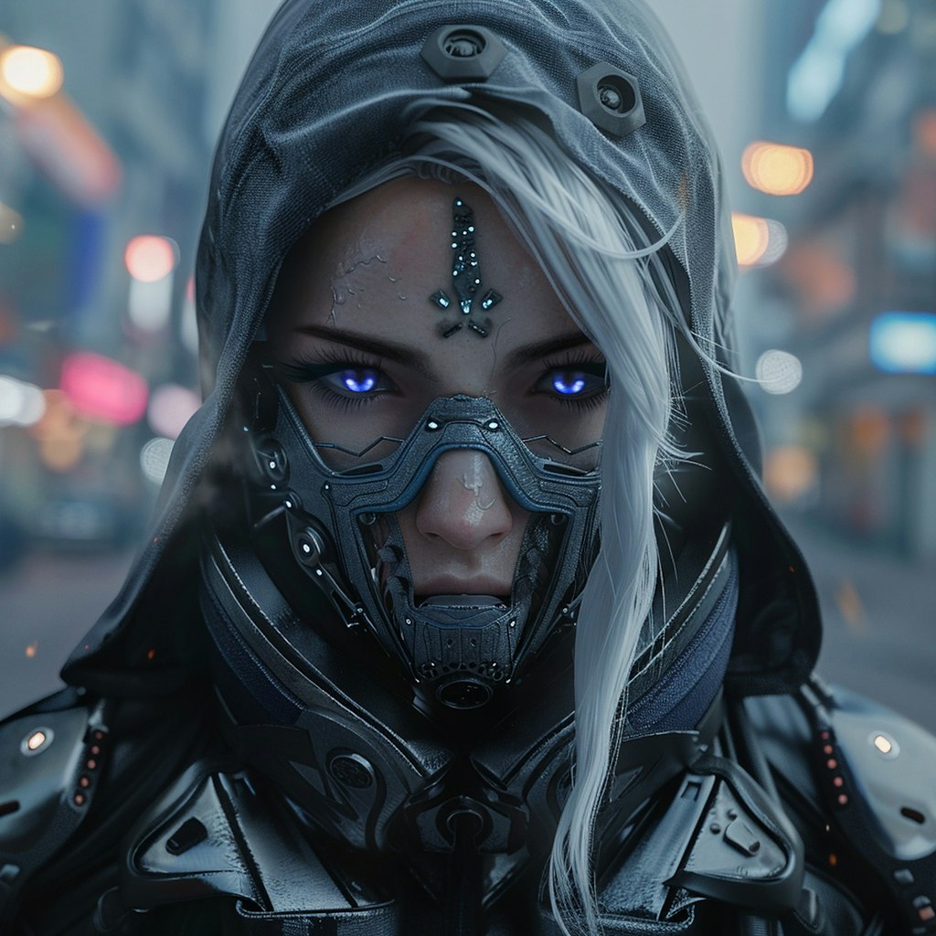 cyberpunk girl