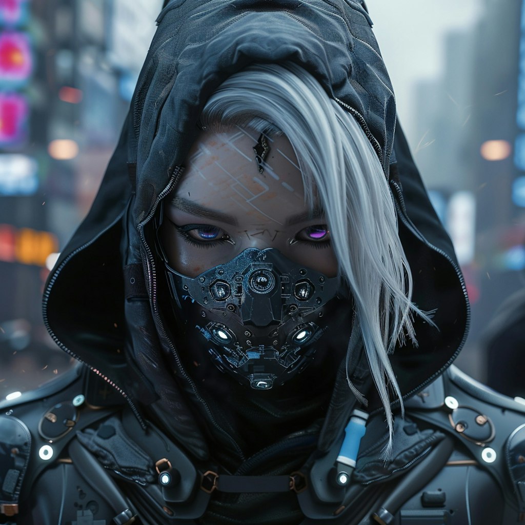 cyberpunk girl