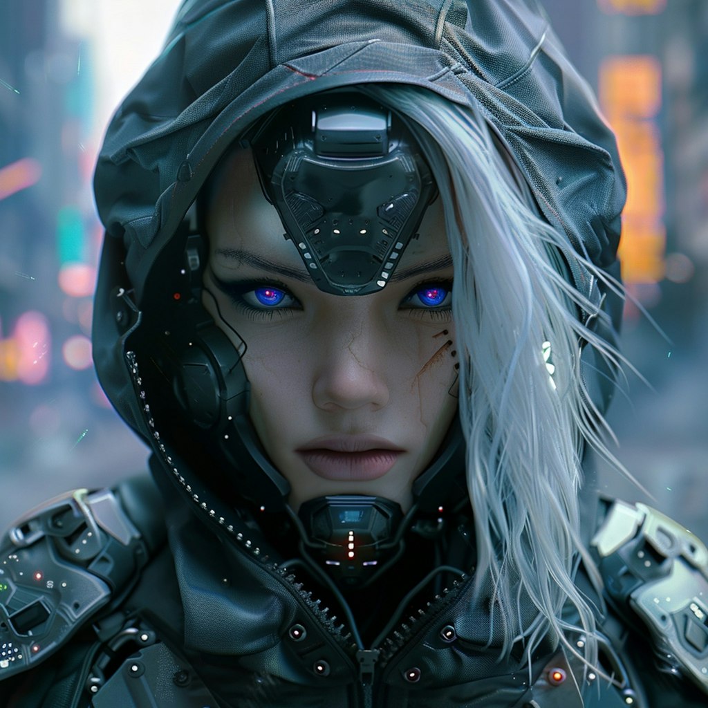 cyberpunk girl