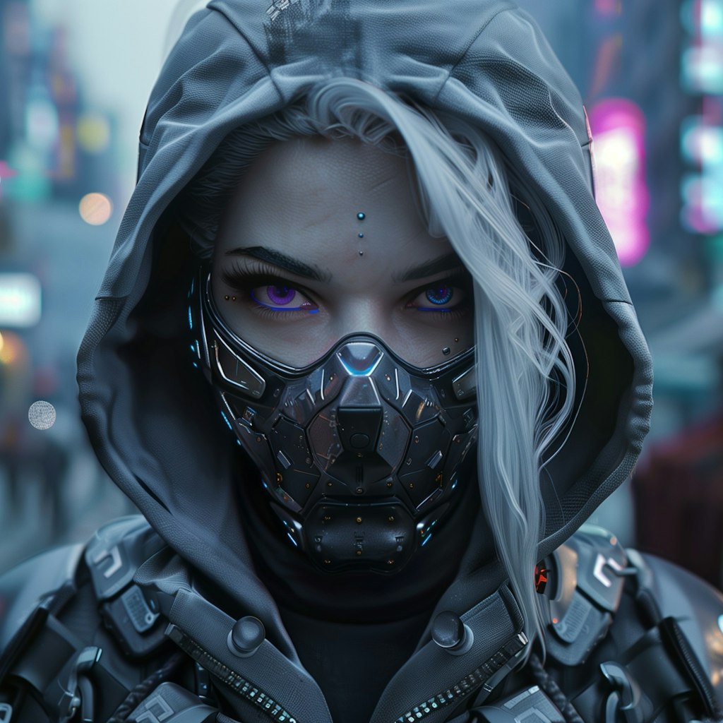 cyberpunk girl