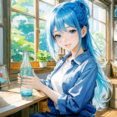 青い瓶