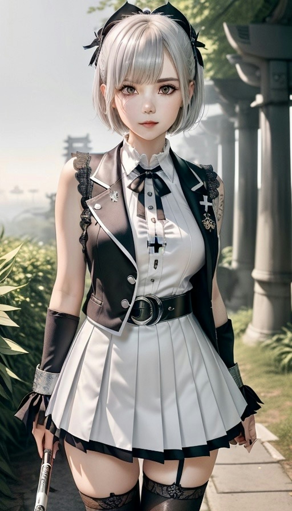 女子高生 ゴシック風