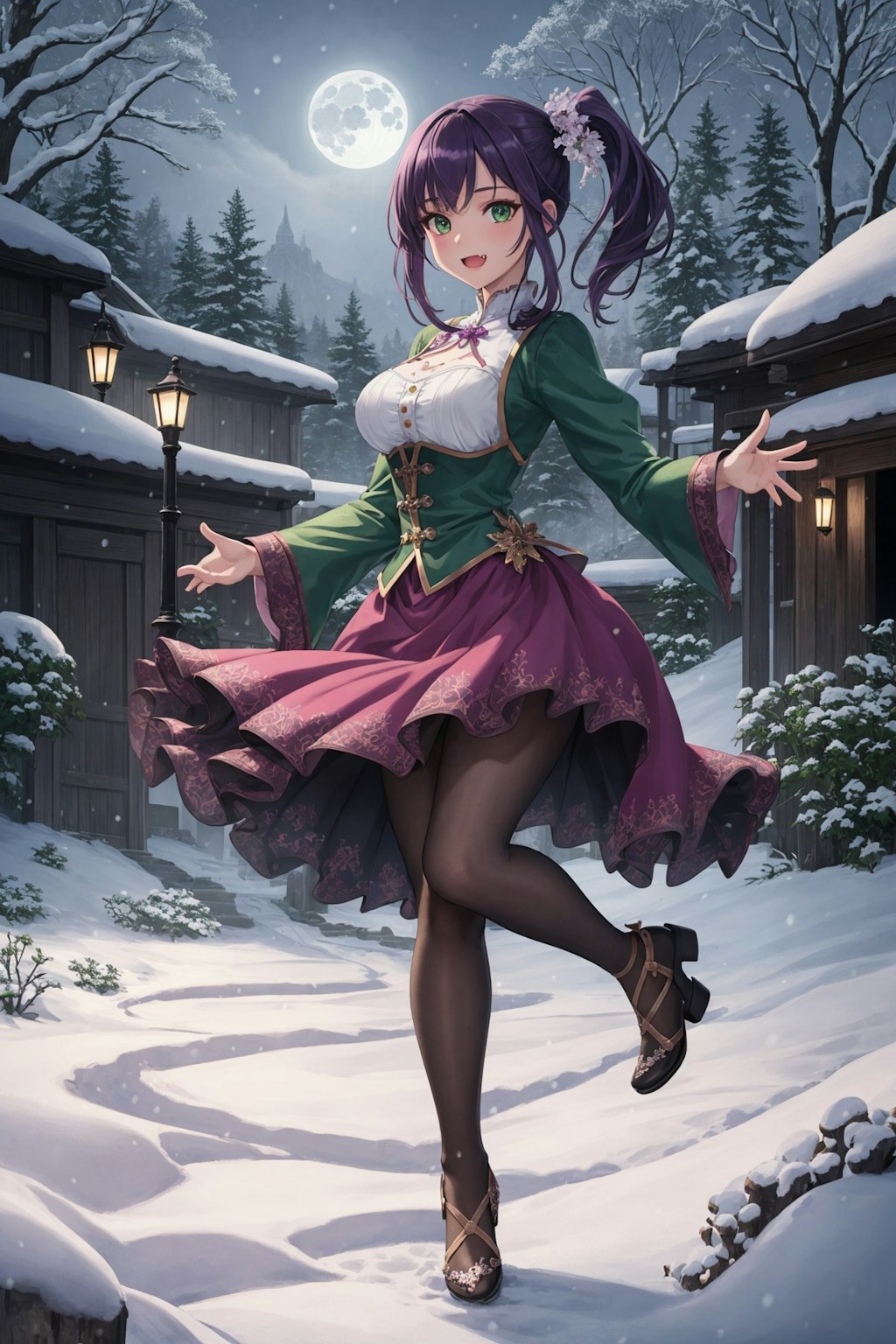 雪月花 ～雪景色とドレス～　第五弾