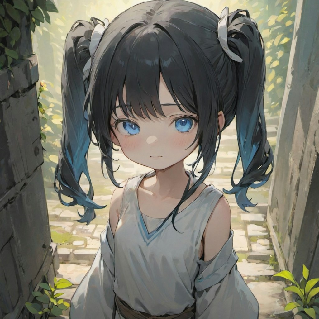 ファンタジー世界っぽいとこの女の子