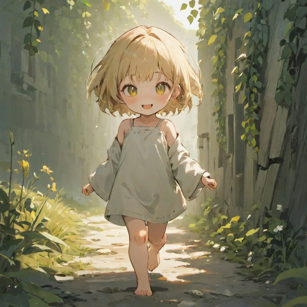 ファンタジー世界っぽいとこの女の子