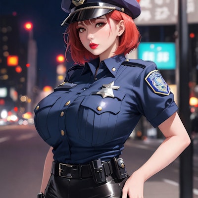 AIRA　婦人警官