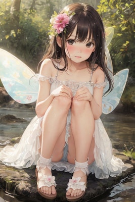 soaking wet fairy