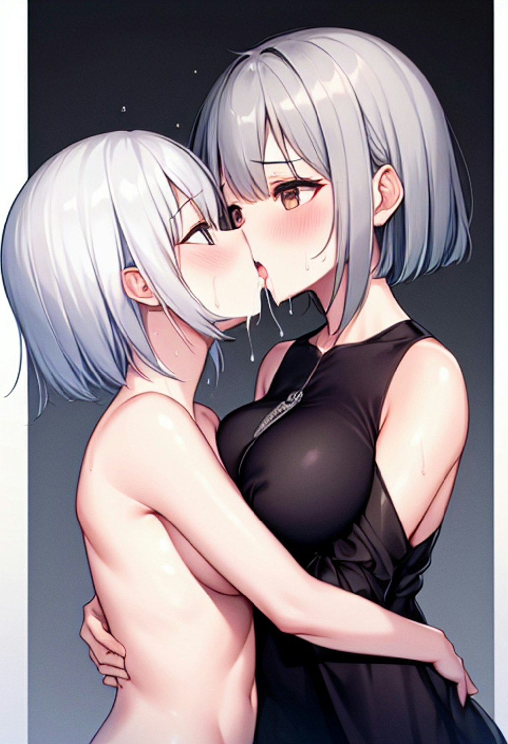 百合 キス