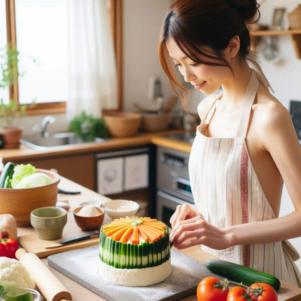 野菜ケーキ