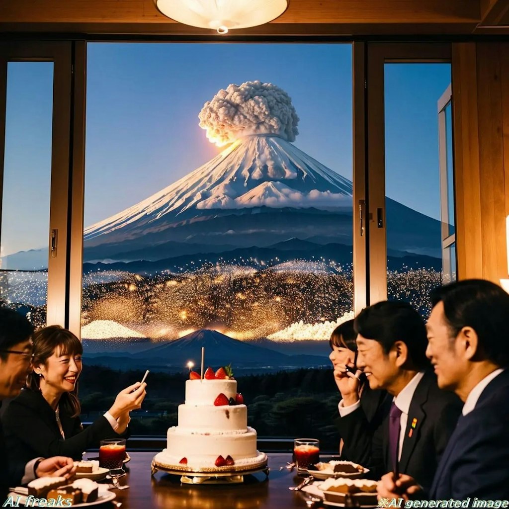 「富士山噴火時のイメージ-1」