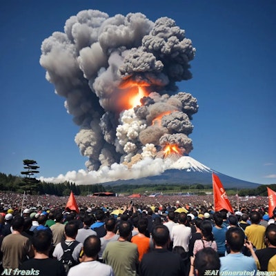「富士山噴火時のイメージ-1」