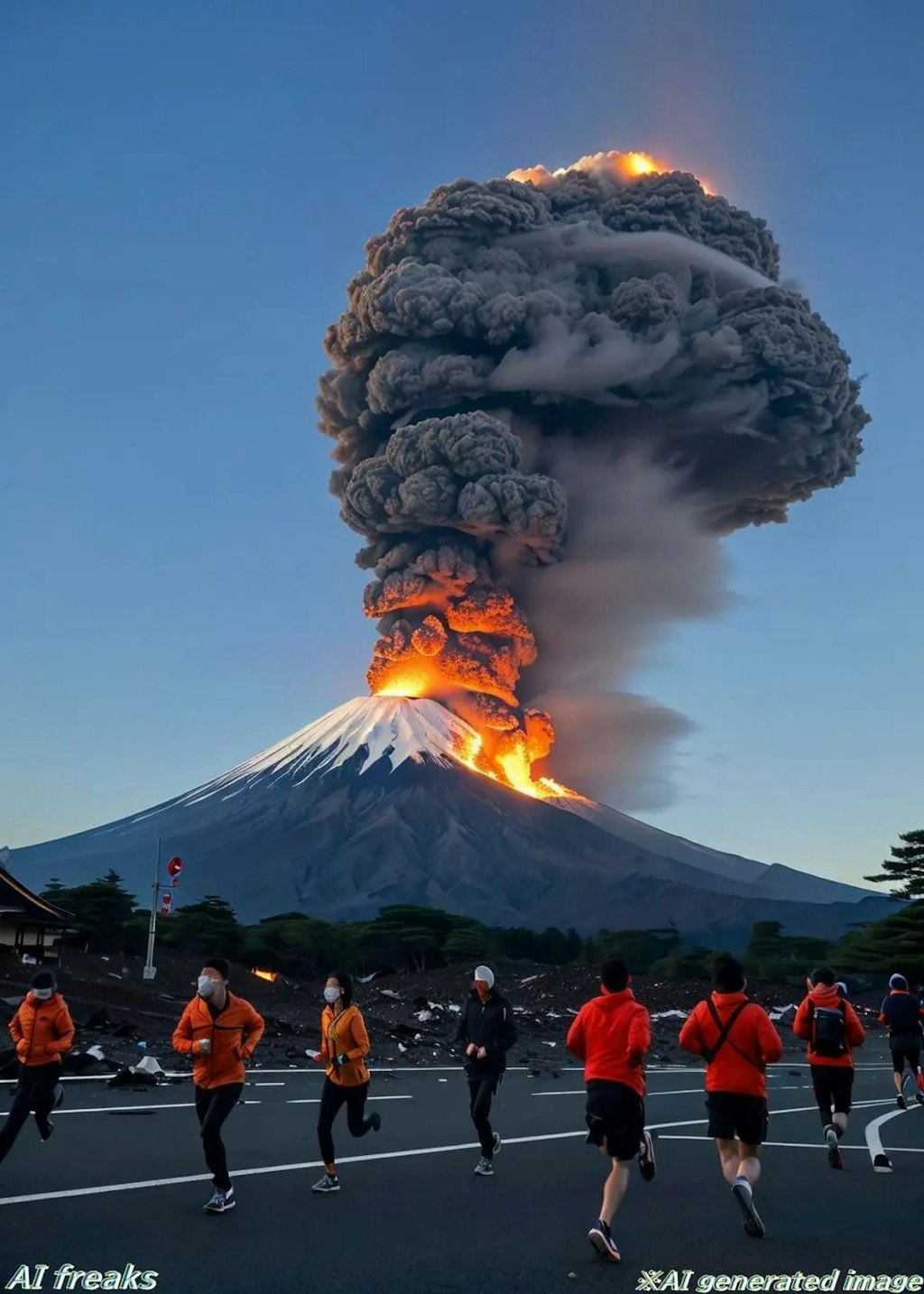 「富士山噴火時のイメージ-1」