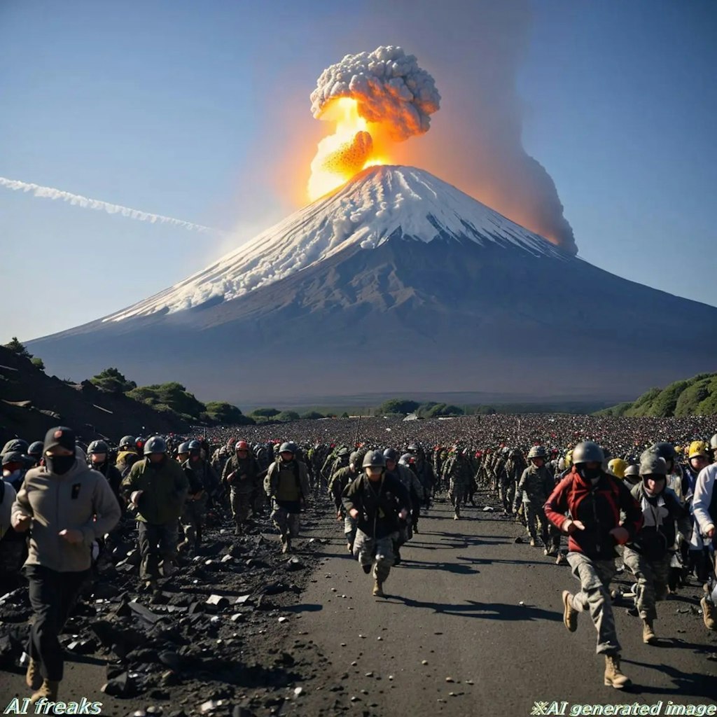 「富士山噴火時のイメージ-1」