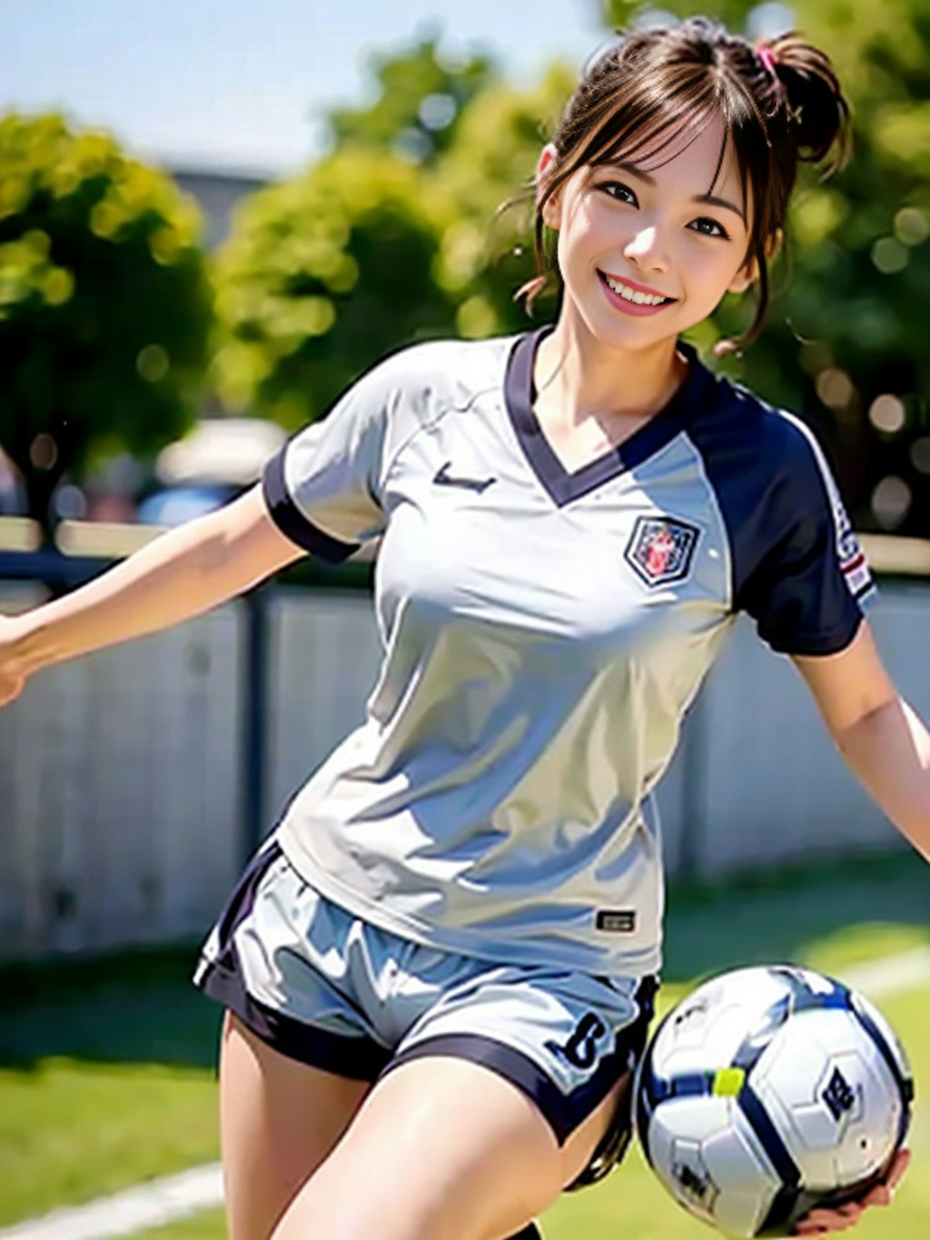 サッカー女子♡①