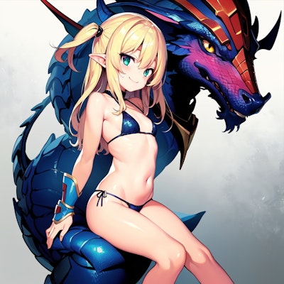 bikini & dragon