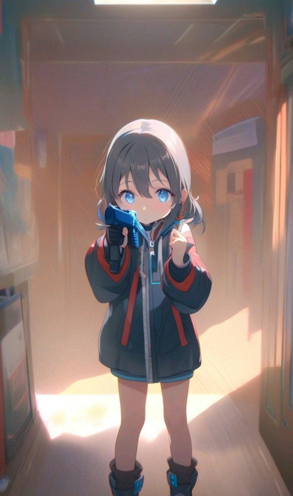 殺し屋稼業の小さな女の子