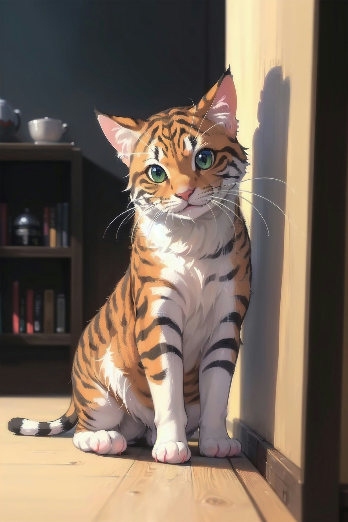 猫？いや虎？ | chichi-pui（ちちぷい）AIイラスト専用の投稿サイト