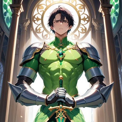 緑の聖騎士