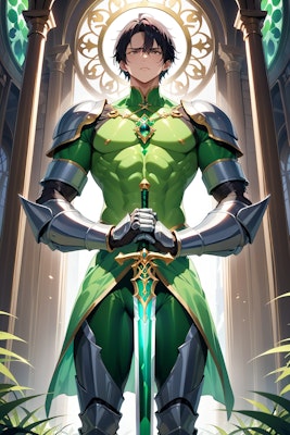 緑の聖騎士