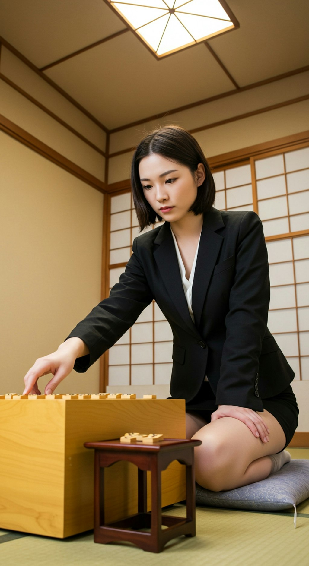 女流棋士(2級から1級になりました)