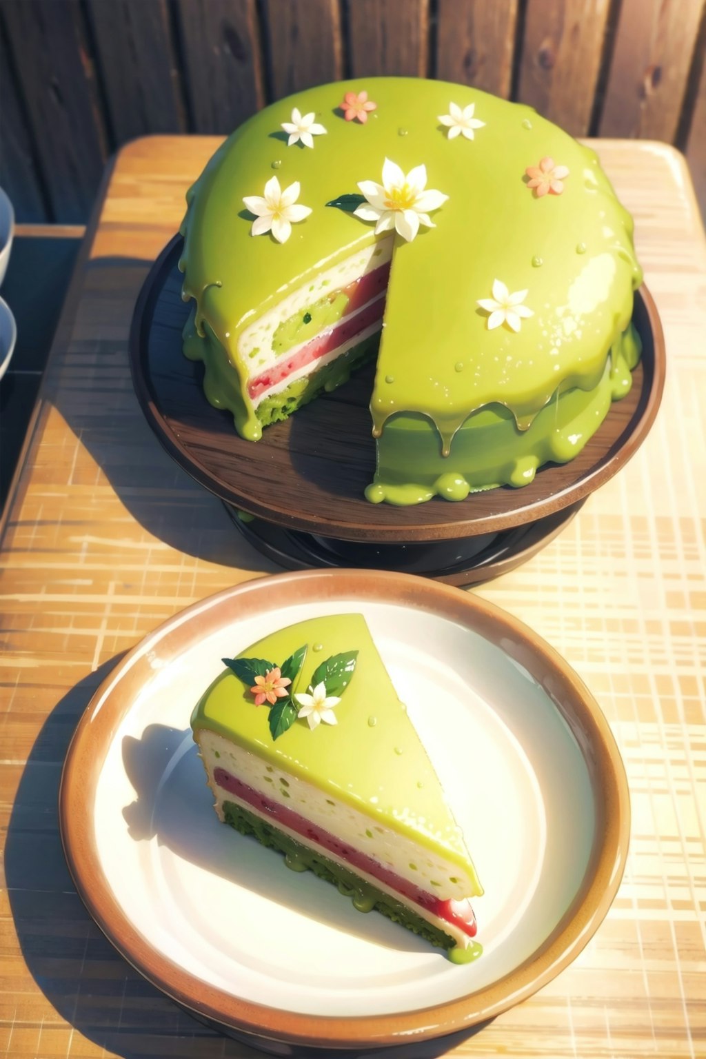 抹茶ケーキ