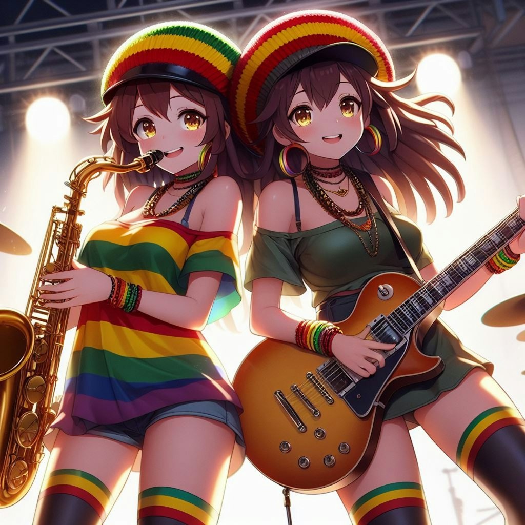 レゲェSax & Guitar