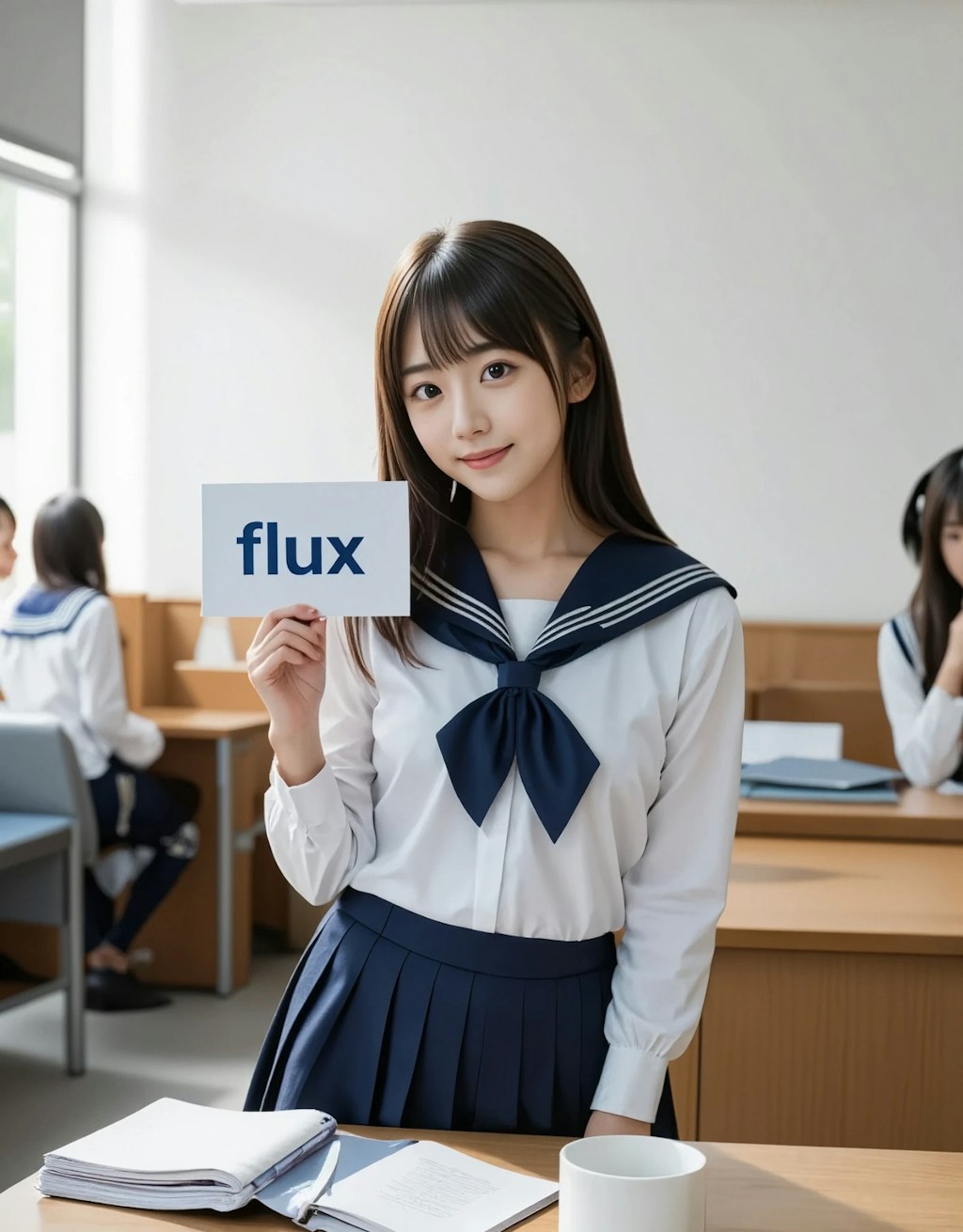 FLUX　可愛く生成ありがとう💘