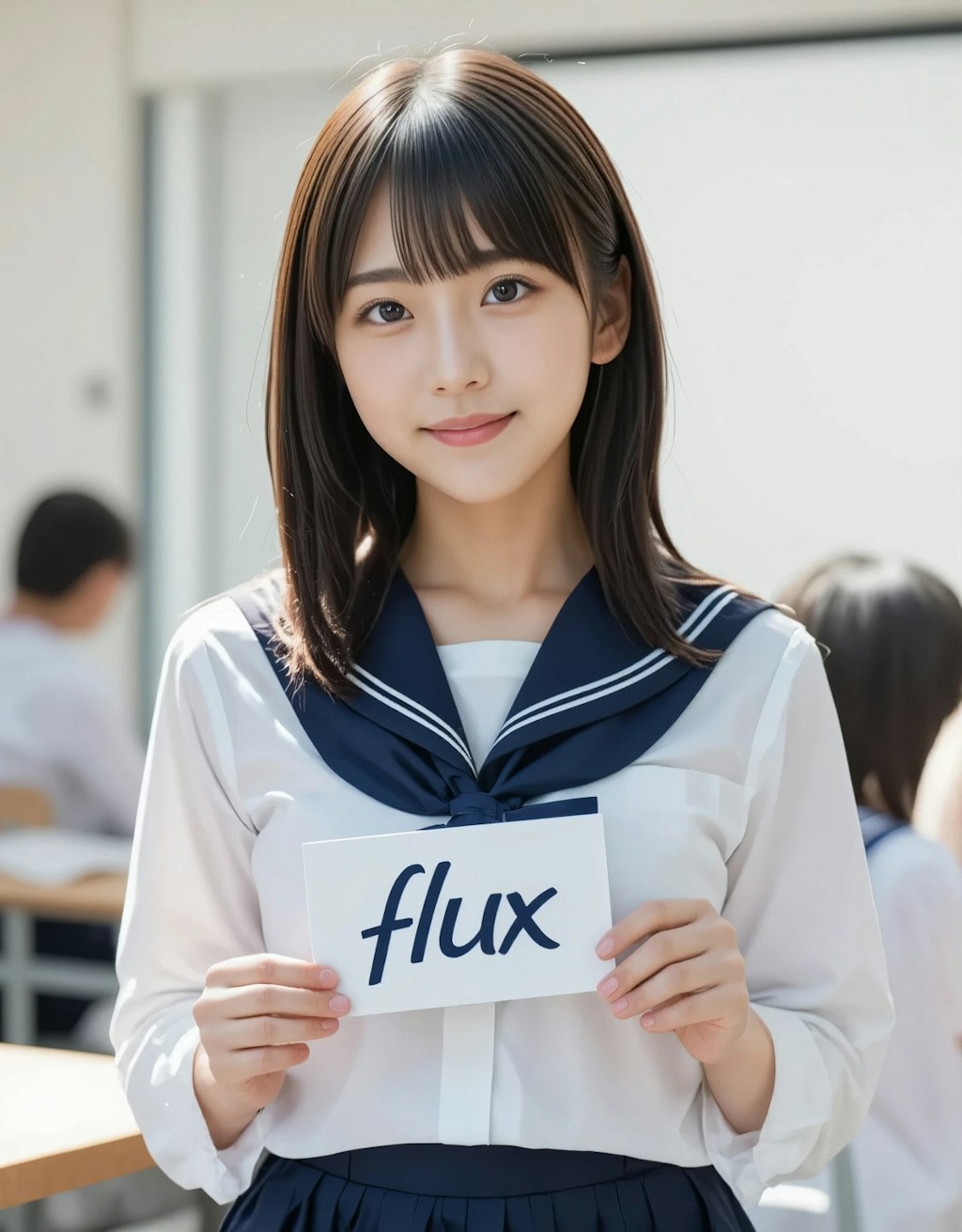 FLUX　可愛く生成ありがとう💘