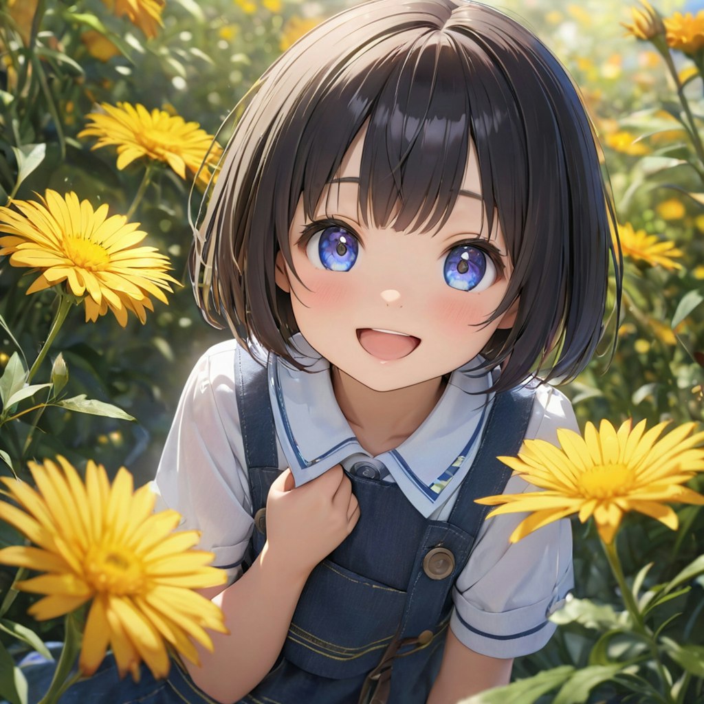 今日の誕生花はサンビタリア