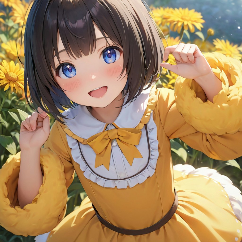 今日の誕生花はサンビタリア