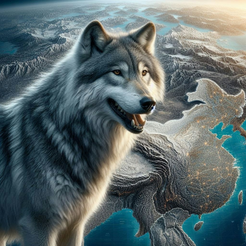 中国訪問🐺