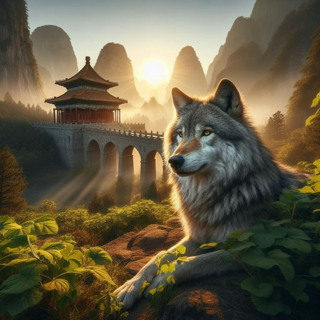 中国訪問🐺