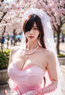 AI Girl Vol 570 | Tokisaki wedding