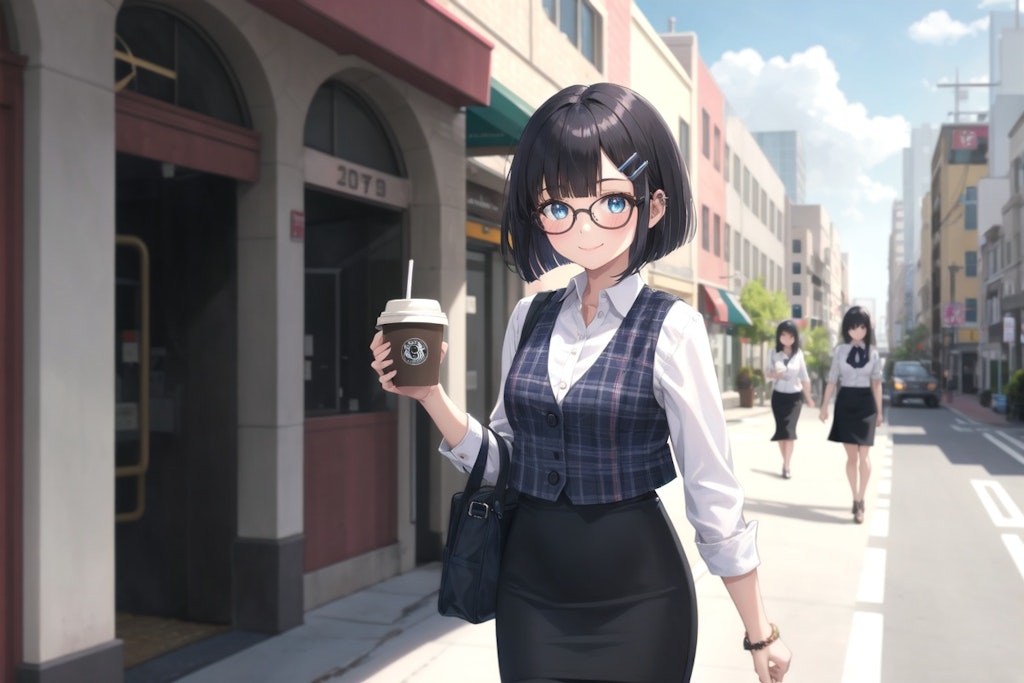 メガネちゃん👓の昼休み☕️