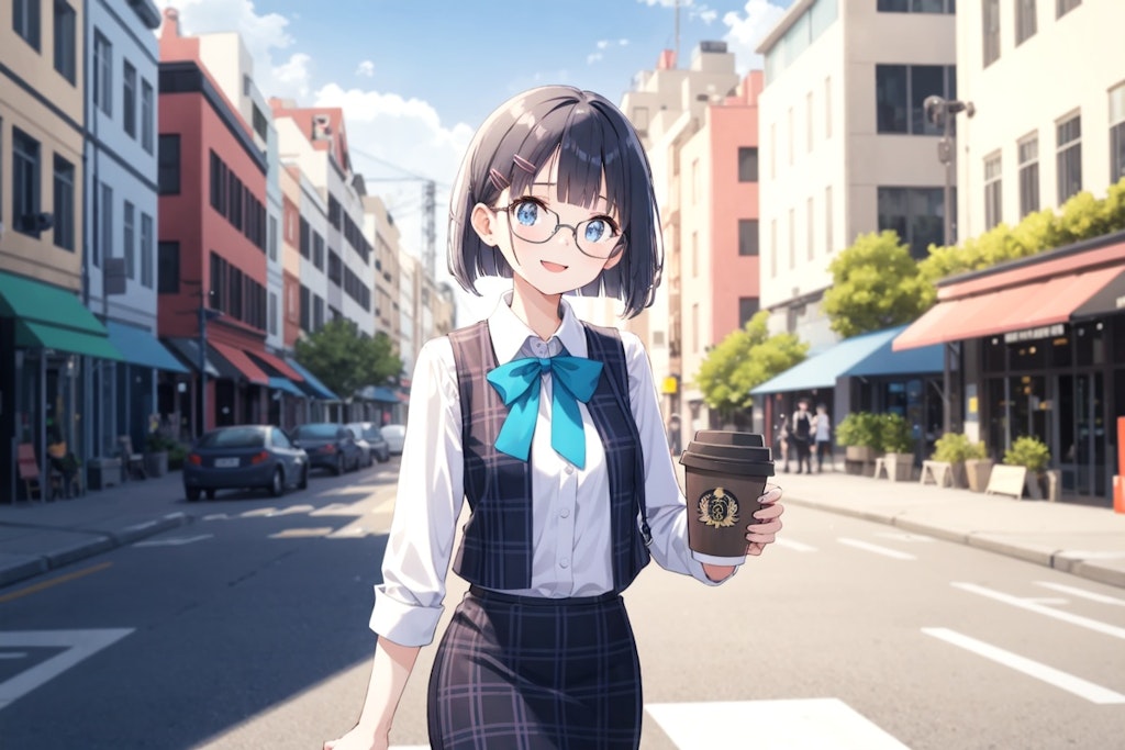 メガネちゃん👓の昼休み☕️