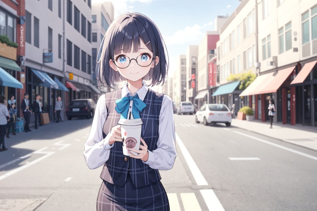 メガネちゃん👓の昼休み☕️