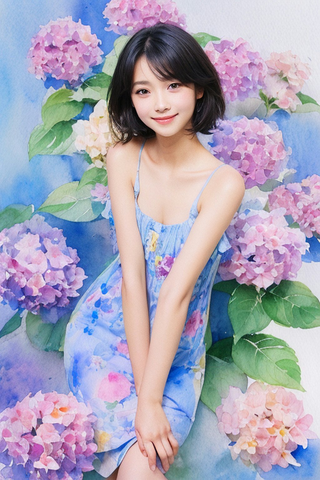 水彩風