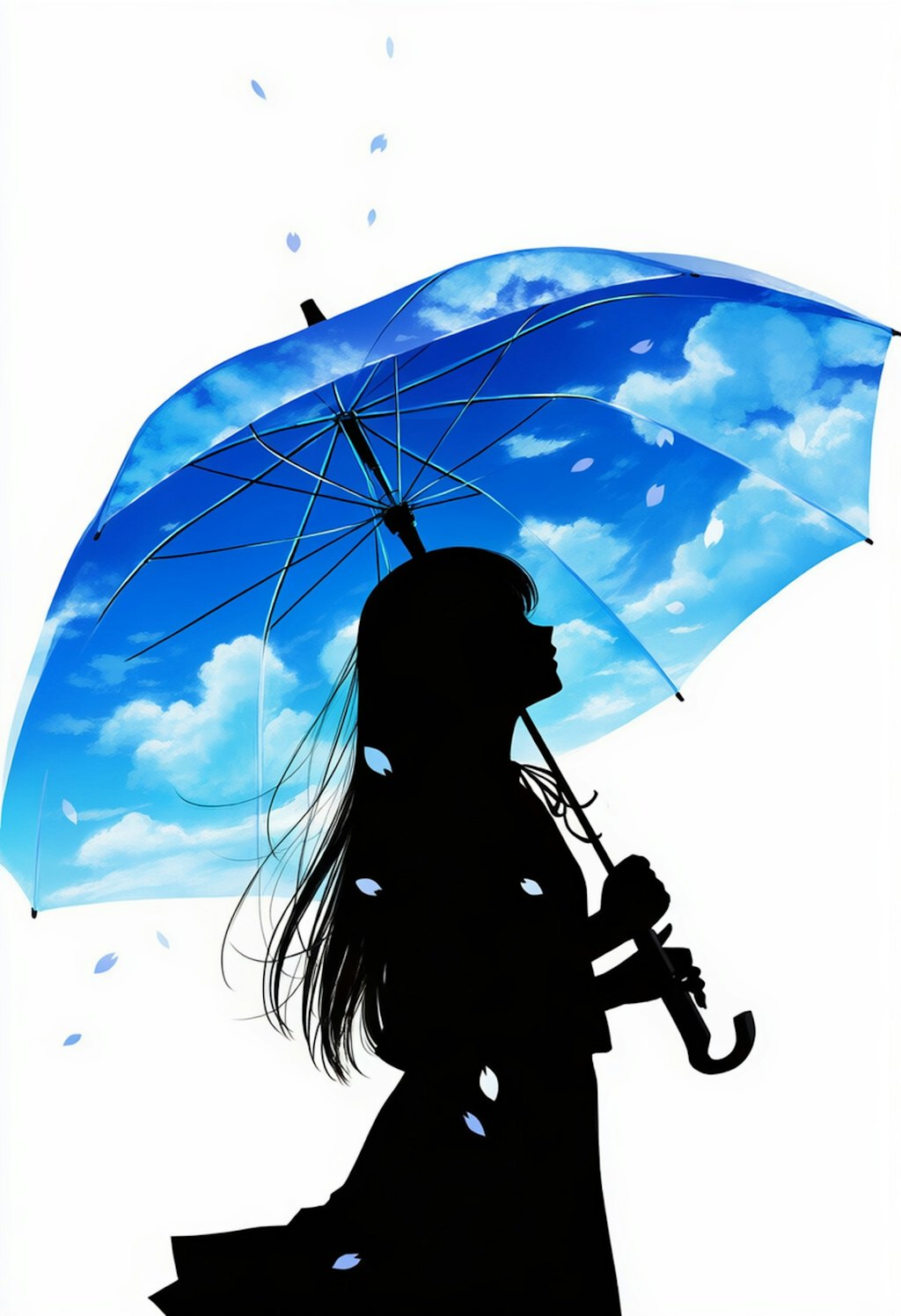 傘の中の蒼空