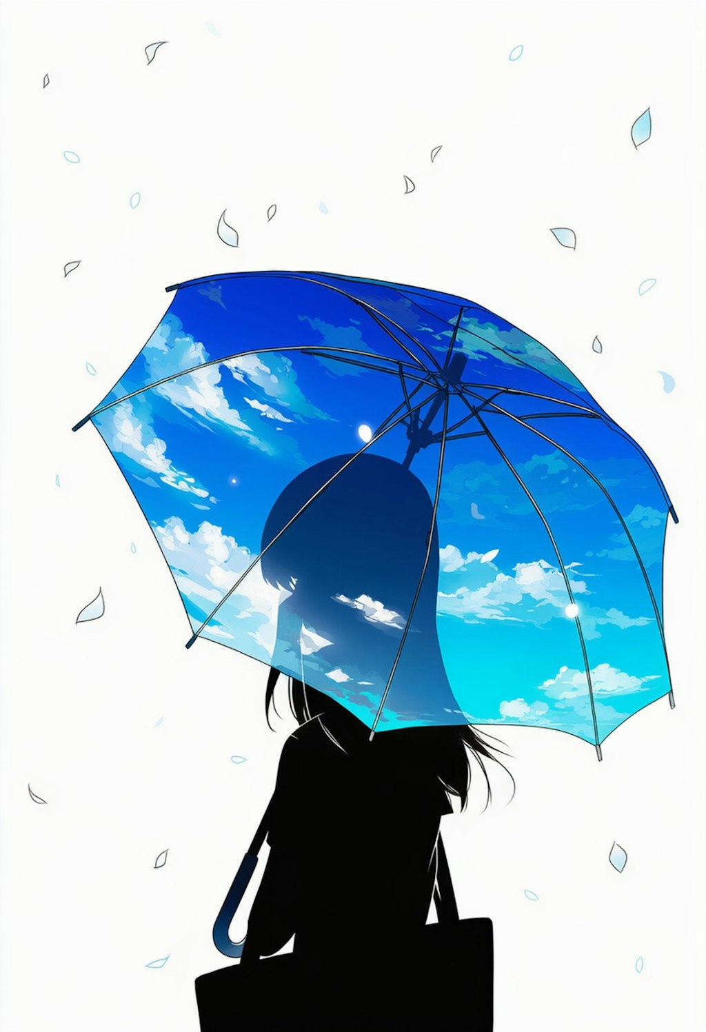 傘の中の蒼空