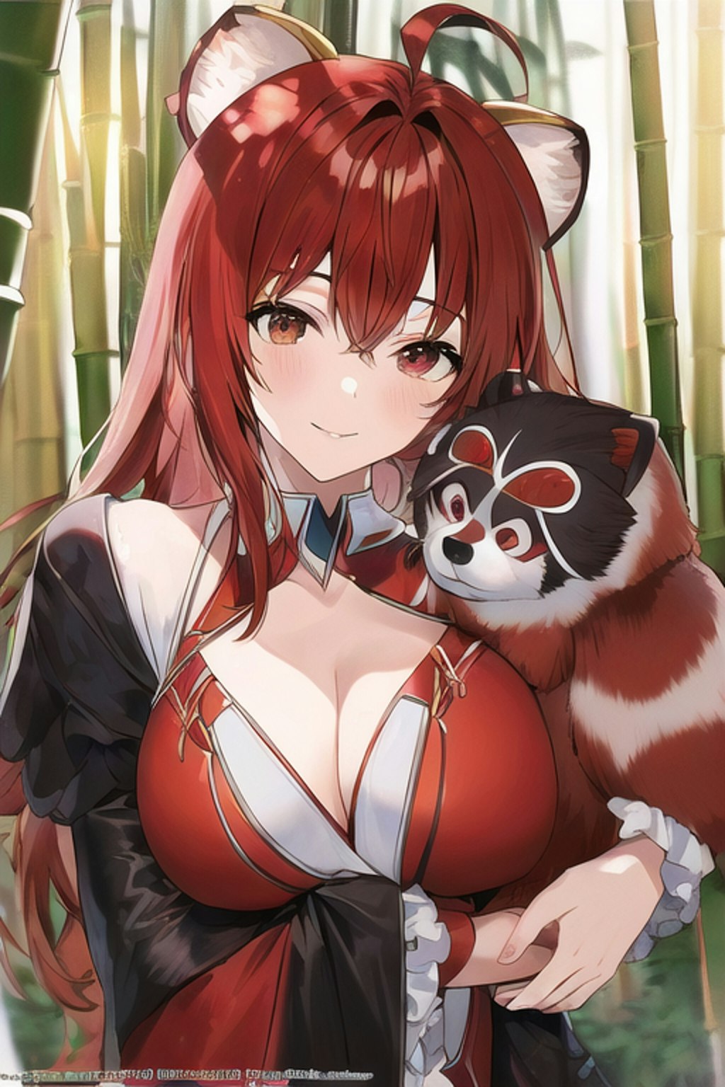 レッサーパンダ娘