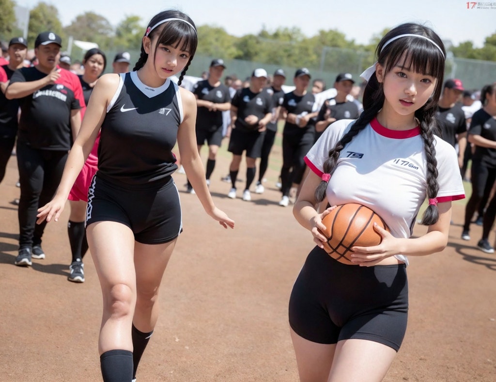 美鳳女子校体育祭サンセット