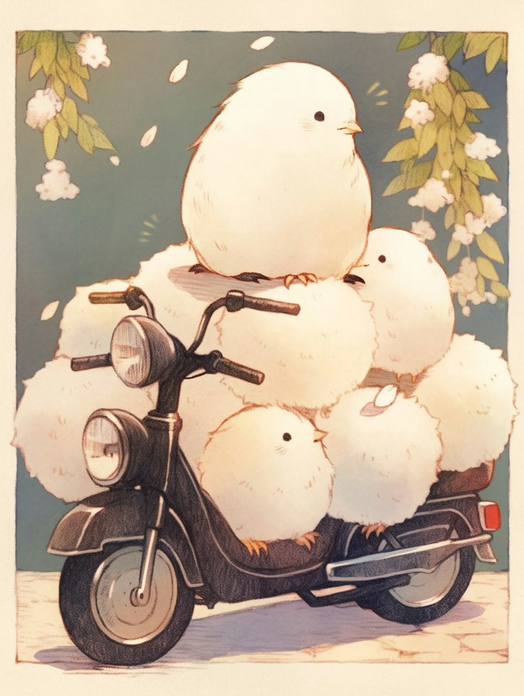 バイクの日(鳥)