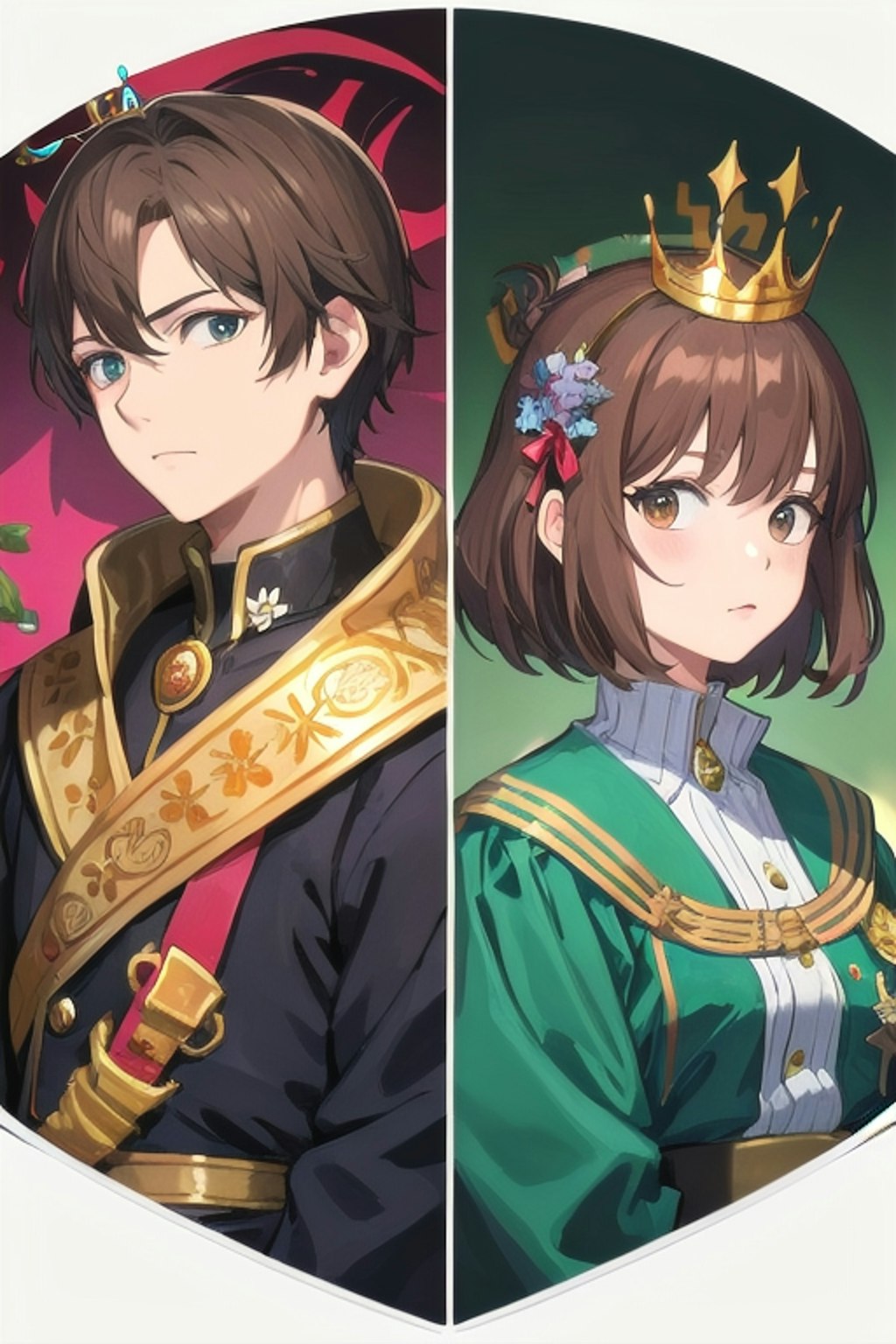 king and queen