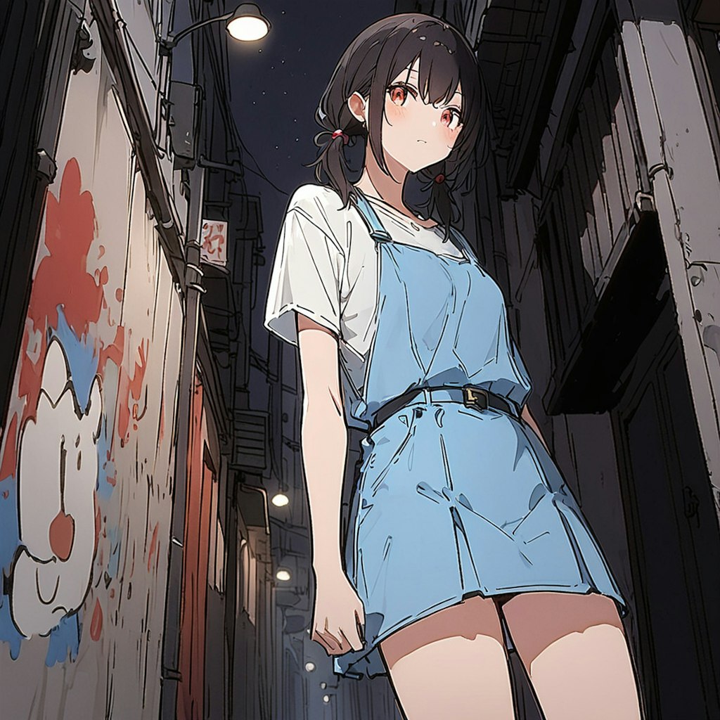 路地裏の少女④